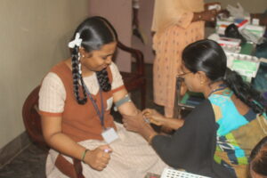 Blood Test Camp for Girl Child